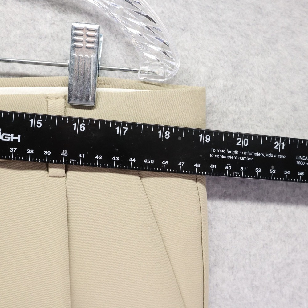 Dockers Golf Pants Mens 38x29 Relaxed Fit Khaki‎ Business Casual Pleated Beige - Picture 6 of 11